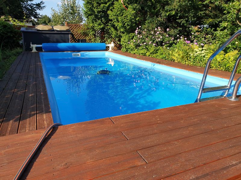 Pool Deck Installation detail